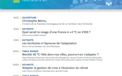 Participation de Stéphane LORIOT, Directeur de l’EPTB Vienne au colloque Météo-France « changement climatique, comment s’adapter ? » organisé en partenariat avec le Monde le 14 décembre 2023 à l’auditorium du Monde à Paris