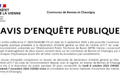 Enquête publique ouverte à Bonnes et Chauvigny