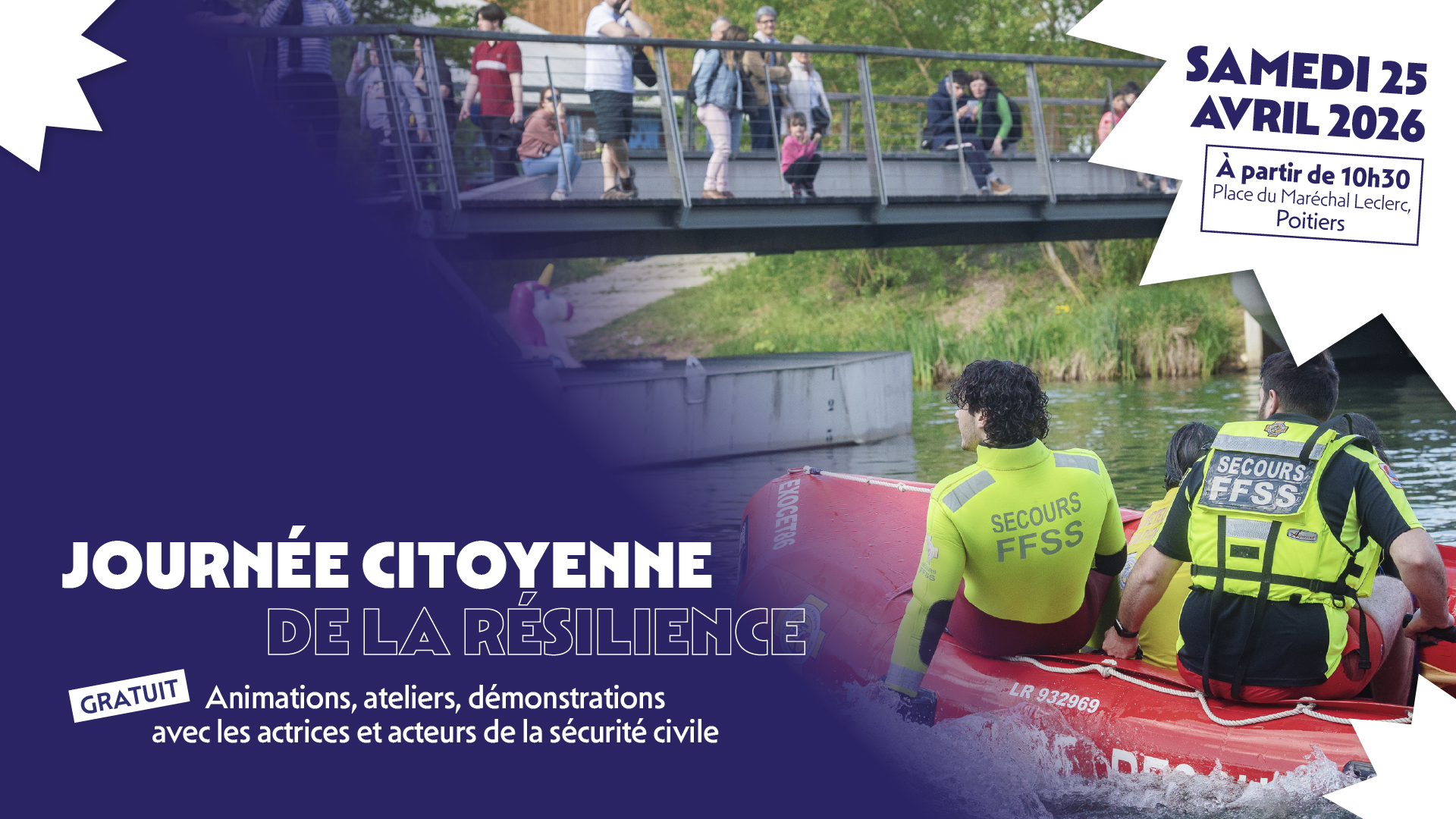 Journée citoyenne de la résilience à Poitiers
