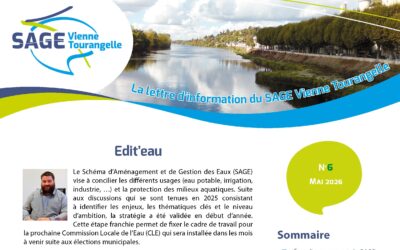 Lettre d’information n°6 du SAGE Vienne Tourangelle