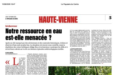 Ressource en eau en Haute-Vienne